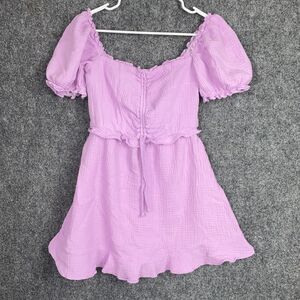 Show Me Your Mumu Dress Womens Size S Lilac Sophia Mini
